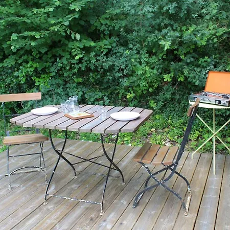 Les Granges D'antan - Le Refuge Forestier - Insolite Sans Eau - Electricite Avec Batterie Nomade Glamping