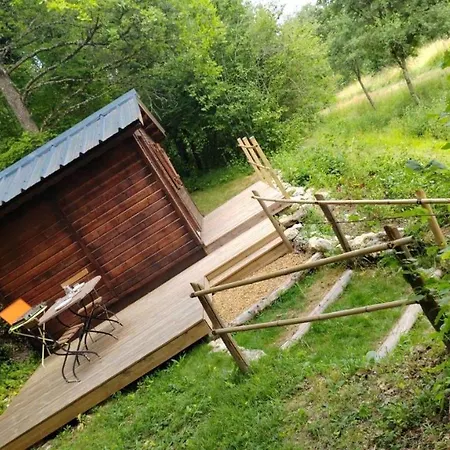 Les Granges D'antan - Le Refuge Forestier - Insolite Sans Eau - Electricite Avec Batterie Nomade 豪华帐篷